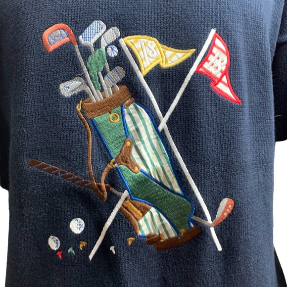 Vintage‎ Brooks Brothers Golf Crewneck Sweater - Picture 2 of 11
